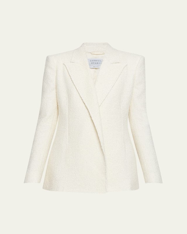 Mairi Silk Boucle Blazer
